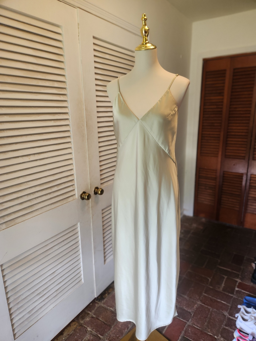 a new day Cream Slip Maxi Dress